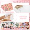 JarThenaAMCS 80Pcs Pink Christmas Paper Napkin Gingerbread Candy Cane Snowflake Disposable Luncheon Napkins Cute Xmas Dinner Hand Napkin for Winter Birthday Baby Shower Party Supplies view 3