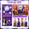 160 Pcs Halloween Cellophane Candy Bags - 4 Patterns Cute Treat Bags with Twist Ties, Trick or Treat Goodie Snack Gift Bags for Halloween Party Favors, Holiday Gift Wrapping, and Spooky Supplies view 2