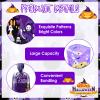 160 Pcs Halloween Cellophane Candy Bags - 4 Patterns Cute Treat Bags with Twist Ties, Trick or Treat Goodie Snack Gift Bags for Halloween Party Favors, Holiday Gift Wrapping, and Spooky Supplies view 3