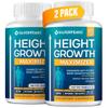 SILVERPEAKS Growth Capsules to Grow Taller - Height Growth Maximizer with Calcium for Bone Strength - Made in USA - Natural Get Taller Supplement to Increase Bone Growth - Pack of 2 view 1