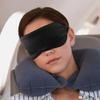 2 PCS Black Satin Sleep Masks, Adjustable Silk Eye Mask for Sleeping, Blind Folds Soft Breathable Blindfold for Adults Couples Play Party Games Airplane Travel Essentials Eye Covers Patches Night Mask view 4