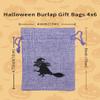 Jexila 24 Pack Halloween Burlap Gift Bags Small Drawstring Goodie Treat Bag Halloween Linen Jute Candy Bags for Kids Trick or Treat Party Favor view 4