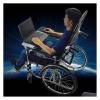 OneGrifN Wheelchair Lap TrayWheelchair Tray Wheelchair Tray Table with Lifting Rotating and Folding Functions, Detachable Wheelchair Holder Universal Tray for Working Reading view 3