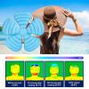 NineLife Basics Cooling Mat for Hard Hat - Ice Hat Mat Liner,Multi-Functional Hard Hat Ice Pack Inserts for Sports, Outdoor Activities, Fishing, and Mountaineering, 7 1/4, Blue view 3
