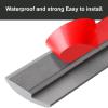 LHXLSH Curb Ramp Flooring Threshold Ramp Reducer,Laminate Floor Door Strip, Door Floor Threshold Transition Strip, for Tile, Wood, Doorways Carpet Floor Tile(Black,2cm/0.8in) view 2