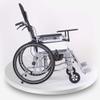 Wheelchair,Lightweight Folding Wheelchair Driving, Full Lying Thick Steel Tube Wheelchair Flat Lay Elderly Wheelchair with Toilet Trolley,Portable view 2
