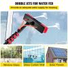 3.6-10.8M Window Cleaning Pole Water Fed Pole Kit Telescopic Brush Extendable Window Squeegee Washer Roof Cleaner Glass Outdoor Solar Panel (9M) view 4
