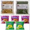 FIJI Snack - Mix Bhooja, Fried Peas, Cheese Bongo, Chicken Bongo (Value Pack Of 7) Home Style Made Variety Pack, Finest Tasty Snack! view 1