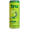 Tru Organic Energy Drink, Apple Kiwi, Caffeinated Sparkling Water, 12 Fl Oz view 1