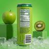 Tru Organic Energy Drink, Apple Kiwi, Caffeinated Sparkling Water, 12 Fl Oz view 2