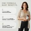 Glow Natural Wellness Daily Glow - Multivitamin for Women with Herbs, Minerals, Vitamins A, C, D3, E & K2, No Iron - 120 Capsules view 3