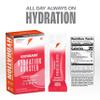 Gatorade Hydration Booster Electrolyte Drink Mix Powder Packets, Strawberry Watermelon, Advanced Electrolyte Blend, No Added Colors, No Artificial Sweeteners, Essential Vitamins A, C, B3, B5, B6, Makes 20 Fl Oz (6 Pack) view 2