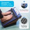 MedMassager Foot Massager Classic | Deep Tissue Massage Therapy, at-Home Massager, Dual Speed, Portable & Compact, Fast Relief from Neuropathy, Improves Blood Circulation MMF08 view 2