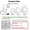 Exemic Pectus Excavatum Vacuum Bell - Pectus Excavatum Orthosis Brace,Physical Correction,Washable,Real-Time Pressure Monitoring,Easy to Operate(S-S) view 2