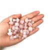 KatLin Natural Stone 1pc Mini Natural Lapis Lazuli Rhodonite Amethyst Mushroom Quartz Crystal Hand Polished Decoration Natural Quartz Crystal Gift(Pink Crystal,2PCS) view 1