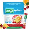 Let'z Go! Hydrate- Natural Hydration + Electrolyte Drink Mix- Hydration + Electrolytes + Antioxidant Powder Packets, Natural Flavors, Vitamins C + D | No Sugar | No Calories | (15 Count) Fruit Punch view 1
