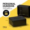 Cbros Humidor 69% Two- Way Humidity Control Box Powered by Boveda, Moisture Absorber, Maintain Freshness and Consistent Temperature Size (Size 30) view 4