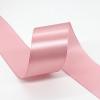 1-1/2 inch 125 Yard Pink Satin Ribbon Arts Crafts Sewing 25 Yard Each Roll Satin Ribbon for Flower Bouquet Ribbons for Christmas Tree DIY Decoration (Peony Pink, 1-1/2 inch,Pack of 5) view 4