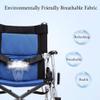 Wheelchairs Folding Wheelchairs Transport Ultra Light Travel Folding Lightweight Wheelchair Elderly Aluminum Portable view 3