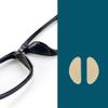 5 Pairs Glasses Support Nose Pad Glasses Nose Pad Soft Silicone Self-Adhesive Nose Pad Antiskid Nose Pad Suitable Sunglasses, Glasses, Children's Glasses (Transparent/1mm) view 4