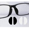 5 Pairs Glasses Support Nose Pad Glasses Nose Pad Soft Silicone Self-Adhesive Nose Pad Antiskid Nose Pad Suitable Sunglasses, Glasses, Children's Glasses (Black/1mm) view 2