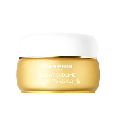 Darphin clat Sublime Radiance Boosting Capsules with Pro-Vitamin C & E - 60 Capsules, Gold
