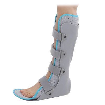 SFKLYU Plantar Fasciitis Night Splint Unisex Night Splint Foot Drop Orthosis Leg Brace Support Orthopedic Sleeping Immobilizer,Long left,L