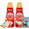 Sweet & Creamy Liquid Coffee Creamer.- Two (2) 32 fl oz Bottles of Creamy Smooth Delightful Coffee Creamer with Candy Freezer 1 oz Freeze Dried Ice Cream Bites (Sweet & Creamy) Candy view 1