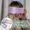Aila 100% Mulberry Silk Sleep Mask Eye Mask for Men and Women with Adjustable Headband, Full Size Large Sleep Mask & Blindfold for Total Blackout for All Night Sleep, Deep Meditation view 4