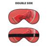 Red Watermelon Print Soft Eye Mask for Sleep Mask Sleep Eye Mask for Women Men Sleeping Sleeping Travel view 3
