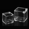 12 Pcs Acrylic Clear Box With Lid Square Cube Storage Box For Candy Jewelry Display view 4