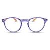 2SeeLife Small Round Bamboo Reading Glasses for Women  NarrowMedium Fit, Durable & Sturdy Frame, Premium Readers, Purple, +1.25 view 1