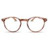 2SeeLife Small Round Bamboo Reading Glasses for Women  NarrowMedium Fit, Durable & Sturdy Frame, Premium Readers, Brown Tortoise, +1.00 view 1