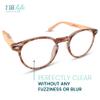 2SeeLife Small Round Bamboo Reading Glasses for Women  NarrowMedium Fit, Durable & Sturdy Frame, Premium Readers, Brown Tortoise, +1.00 view 2