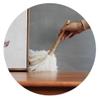 Monocitic Ostrich Feather Dusters, Naturally Soft, Easy to Dust, Multi-Purpose Use, Solid Wood Handle, 17.3'' Long, White view 2