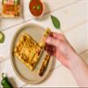 Cheese Bros. Jalapeno Baked Bliss Cheese | Made in Wisconsin | Heat & Eat | Fresh & Crispy | 4 Pack view 3