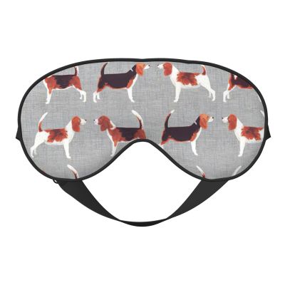 beagle patterns print Unisex Sleeping Eye Mask,Soft Blocking Eye Mask Adjustable Strap Sleeping Face mask