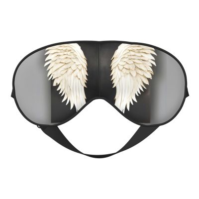 angel feathers print Unisex Sleeping Eye Mask,Soft Blocking Eye Mask Adjustable Strap Sleeping Face mask