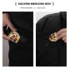 Pill Box 2 Compartment Small Pill Case for Purse & Pocket Cute Golden Retriever Puppy Square Pill Box Cute Vitamins Fish Oil Supplements Oil Storage Box Portable Pill Containe Travel Gift view 4