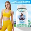 Acetyl L-Carnitine Supplement 1000MG Gummies - Sugar Free Alcar L-Carnitine Gummies for Men Women Support Muscle Endurance Brain Health Energy Metabolism - Vegan Non-GMO Blueberry Flavored 60CT view 4
