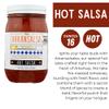 Arkansalsa Small Batch Original and Hot Salsa, Arkansas's Original Sauce, Hand Crafted & All-Natural Ingredients from Garden to Jar, 16 oz (2 Pack) view 2