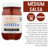 Arkansalsa Small Batch Original and Hot Salsa, Arkansas's Original Sauce, Hand Crafted & All-Natural Ingredients from Garden to Jar, 16 oz (2 Pack) view 3