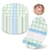 120pcs Ear Covers for Kids, Cotton Bath Ear Protector Waterproof Design Ear Plugs for Babies Bathing Swimming Shower Ear Stickers Protection Patches Using Only Once Fit Only for Children view 1