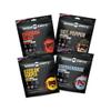 SAVAGE Bacon Jerky Variety - Sizzlin Maple, Bourbon Glaze, Smokehouse, Sgt. Pepper (Pack of 4) - Gluten Free, High Protein, Low Calorie view 1