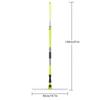RRRYYYZZ Silicone Brooms for Floor Cleaning, with 51 Long Handle Squeegee Broom for Floor, Silicone Brooms for Floor Cleaning for Concrete Floor,Bathroom Tile view 2
