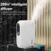 140ml Air Diffuser, Essential Oil Diffusers Aromatherapy with 4 Speed Adjustable, Wall Mounted or Desktop Air Humidifier, USB Powered for Room Hotel (Gray) view 4