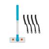 3-in-1 window screen cleaning brush, pet hair remover, magic cleaning tool, window mesh, window cleaning brush and scraper, used for screen, sofa, and wall cleaning (Window brush and 4 gap brushes) view 1