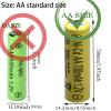 16 Pack AA 700mAh 1.2V NiCd Rechargeable Batteries for Solar Lights view 2