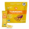 ZYN Electrolytes Powder Hydration Packets with Vitamins, Zinc & Turmeric Curcumin for Gut Health, Immune Support, Low Sugar Electrolyte Drink Mix Packets with Piperine, Passion Fruit Lemonade, 16 Pack view 1