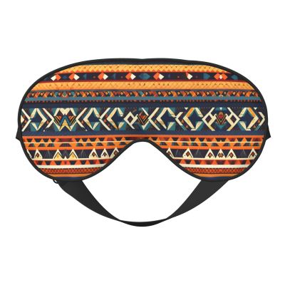 African National Patterns print Unisex Sleeping Eye Mask,Soft Blocking Eye Mask Adjustable Strap Sleeping Face mask